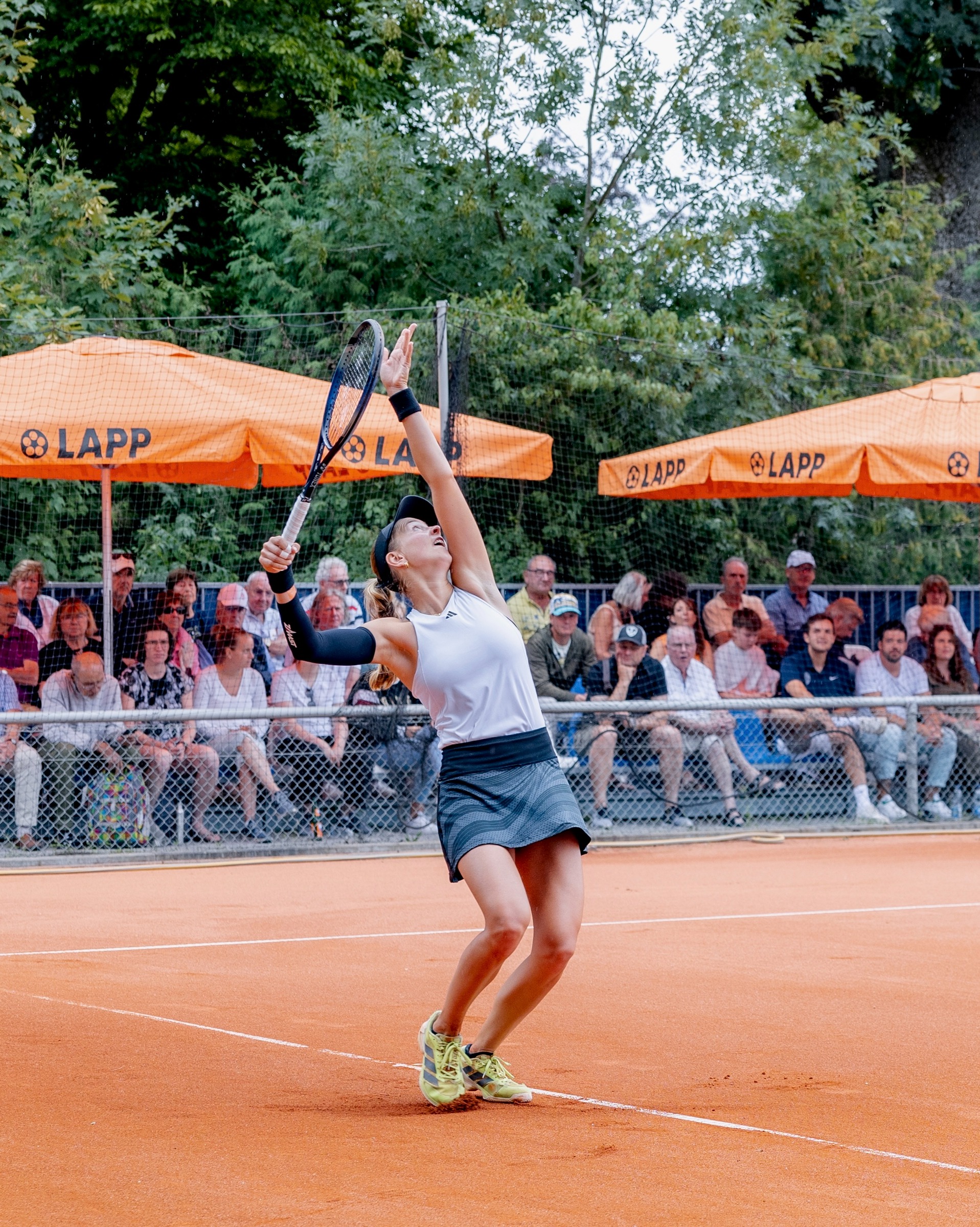 Clay courts of TC Blau-Weiss in spring